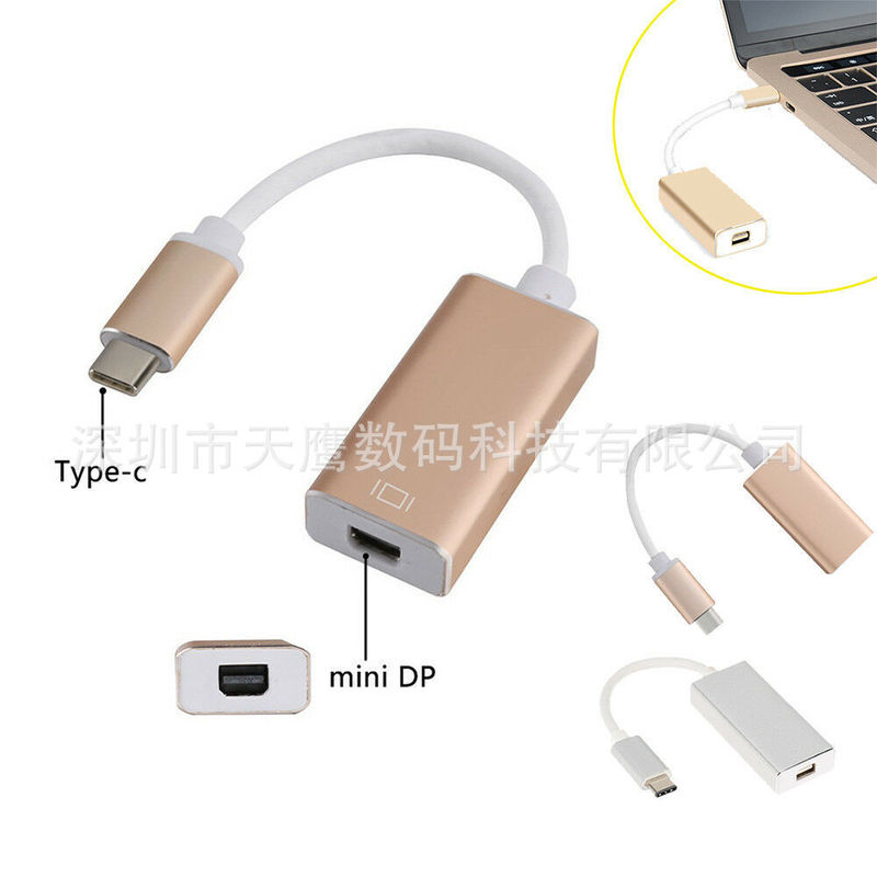USB3.1Type-c to miniDP converter USB-C to mini DP HD adapter
