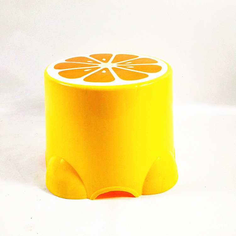 Household plastic stool cartoon fruit plastic stool anti -slip and…