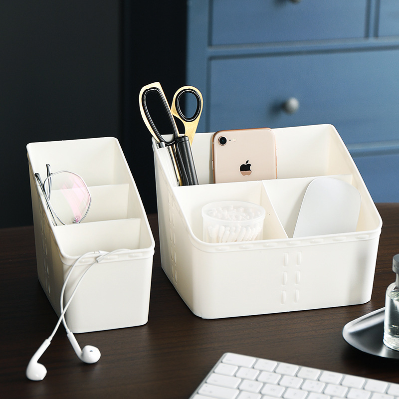 Cosmetic big table plastic storage box, wholesale