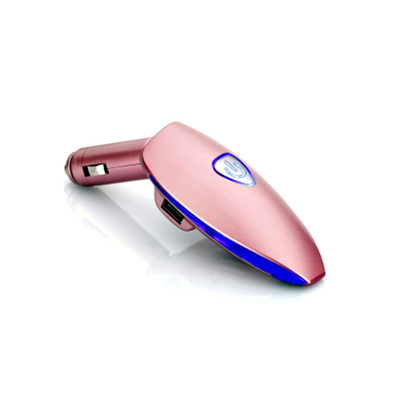 Cross -border car charging dual USB car air purifier negative ion oxygen bar 2.1A gift wholesale