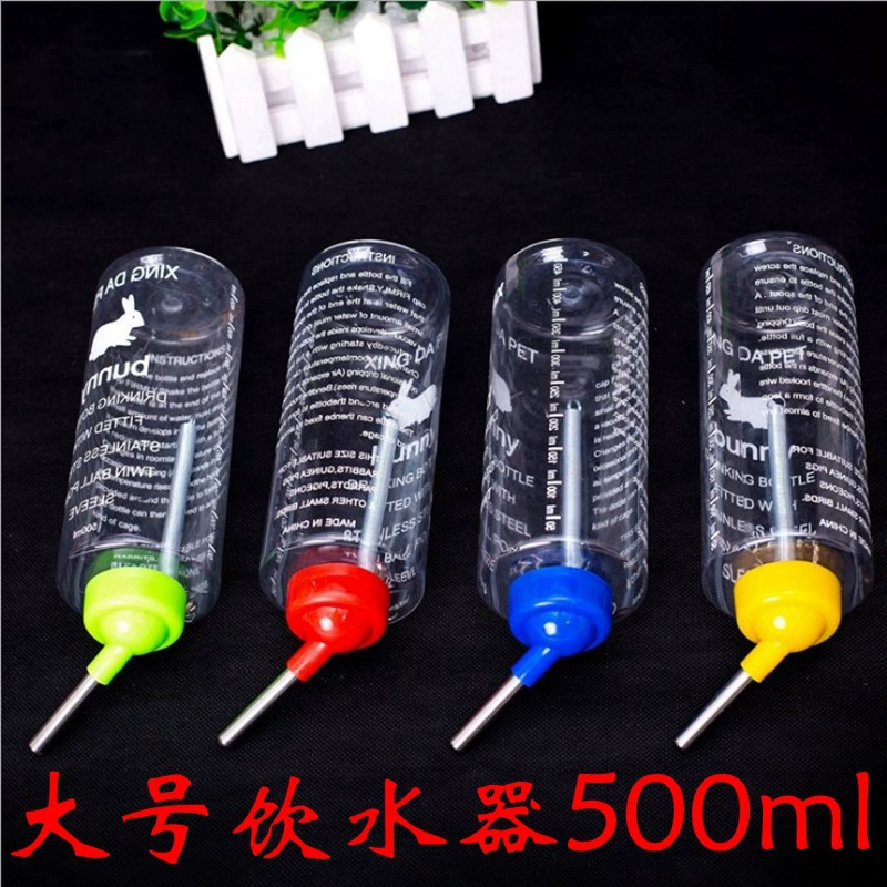 Тоторо кролик устройство для питьевой воды маленький питомец внешний шарик чайник Золотой медведь Тоторо голландская свинья поилка 500 мл