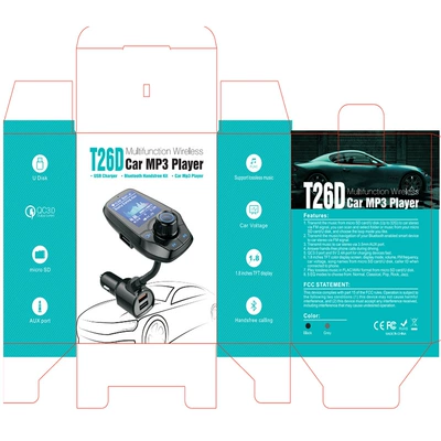 Hands-Free Phone Transmitter Auxmp3: Car mp3
