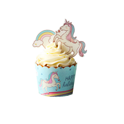 Machine-made cake cup wholesale disposable cream high temperature oven special paper tomato cup baking mold
