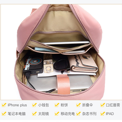 Factory wholesale USB backpack laptop bag 14 inches 15.6 inches for men and women large capacity fashionable waterproof
