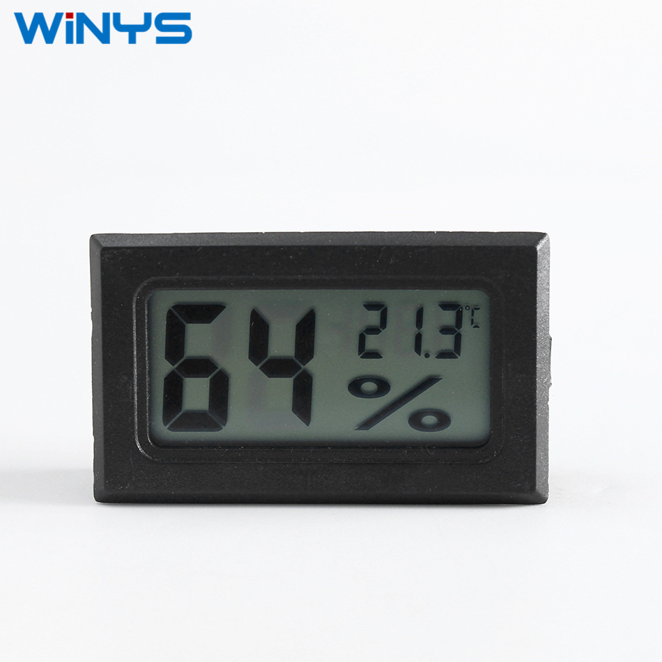 嵌入式温湿度计宠物箱温湿度计雪茄盒温度计无线温湿度计5个一组