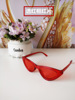 Tide, retro sunglasses, glasses hip-hop style, European style, cat's eye, Korean style, internet celebrity