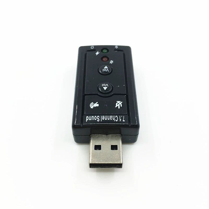 7.1 USB звуковая карта внешняя настольная компьютерная клавиатура внешний наушник аудио динамик независимый привод преобразователь
