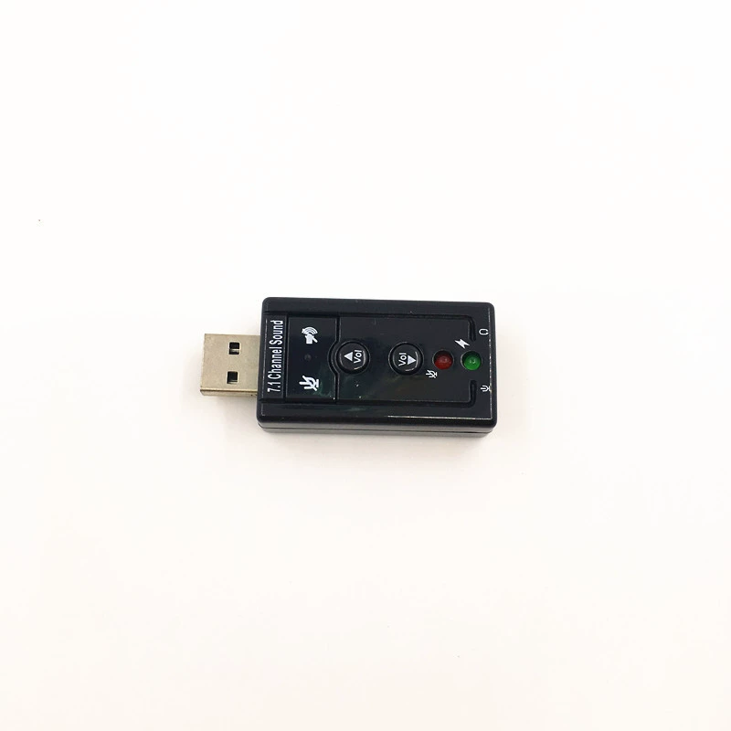 7.1 USB звуковая карта внешняя настольная компьютерная клавиатура внешний наушник аудио динамик независимый привод преобразователь