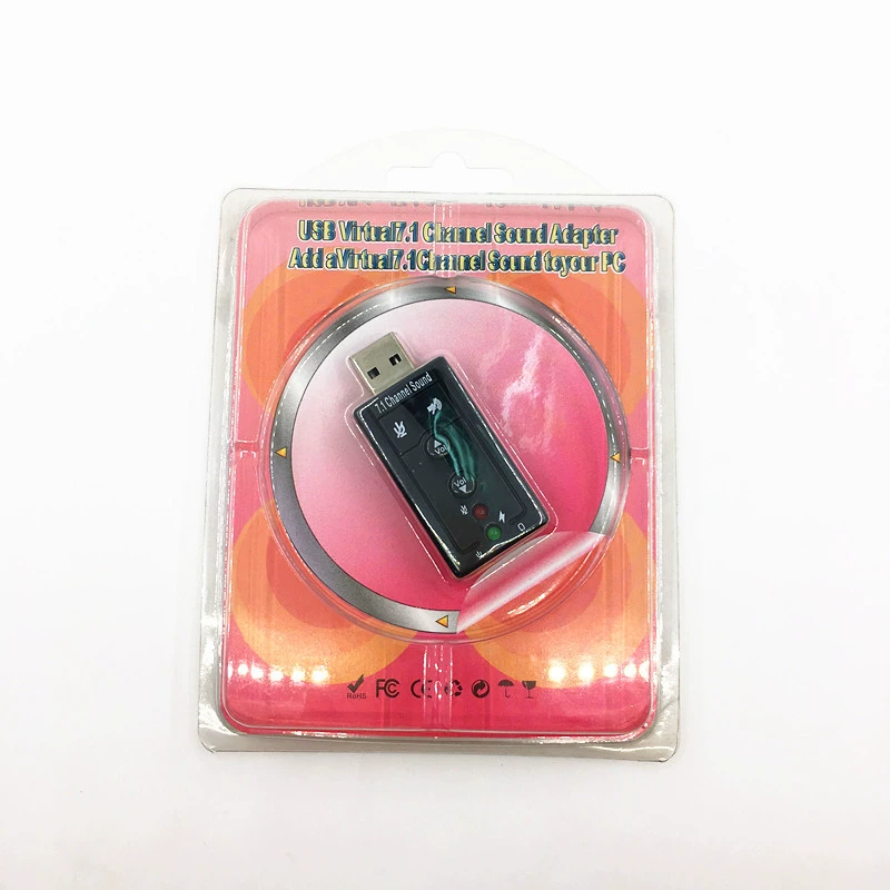 7.1 USB звуковая карта внешняя настольная компьютерная клавиатура внешний наушник аудио динамик независимый привод преобразователь