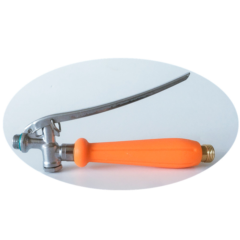 车之源洗车铜手柄开关 耐高温防烫蒸汽枪柄 家电清洗设备工具