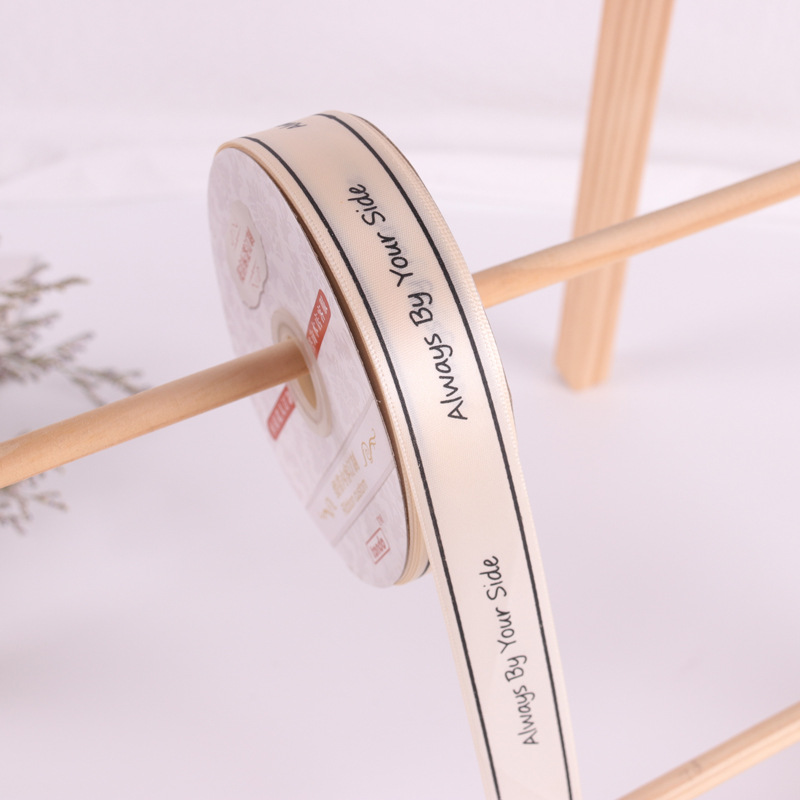 2,5 cinta inglesa bolsa de cinta de impresión cinta flor arco flor caja de regalo pastel ramo material de embalaje