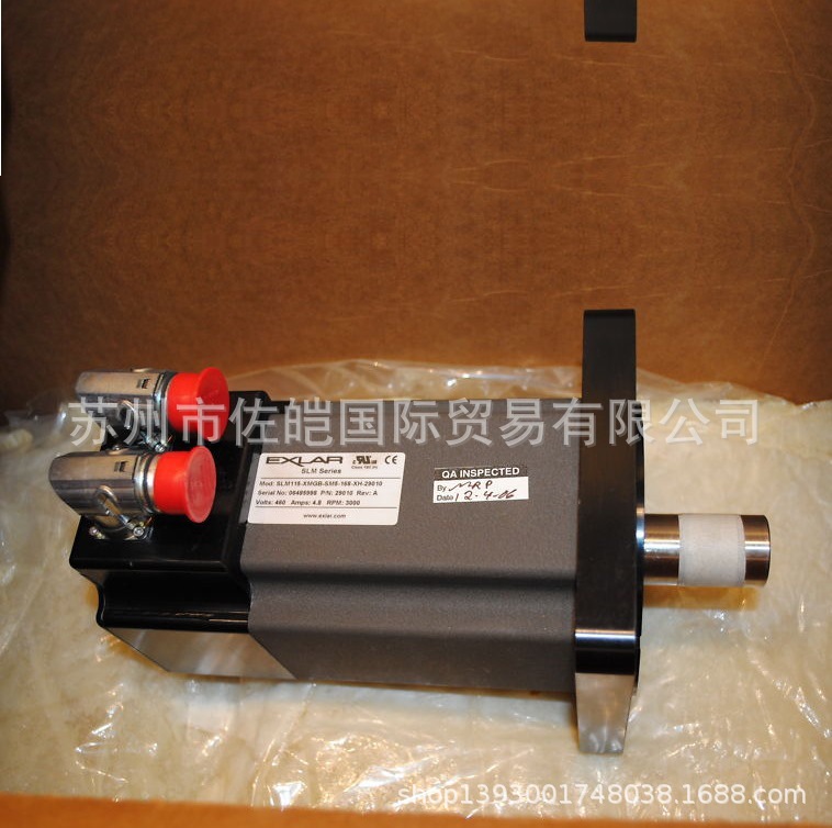 美国EXLAR品牌原装耐用马达 SLM115-XMGB型号伺服电机MOTOR