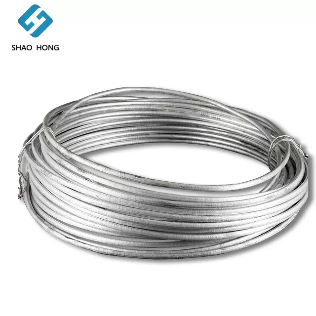 佛山产地货源现货供应规格齐全纯铝半硬铝线可压扁口罩鼻梁扁铝丝