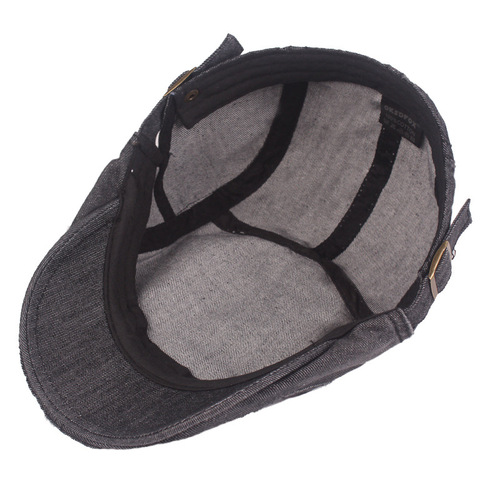 Cowboy cap, beret for men and women, washed cloth old hat, Korean style casual forward hat, foreign trade hat