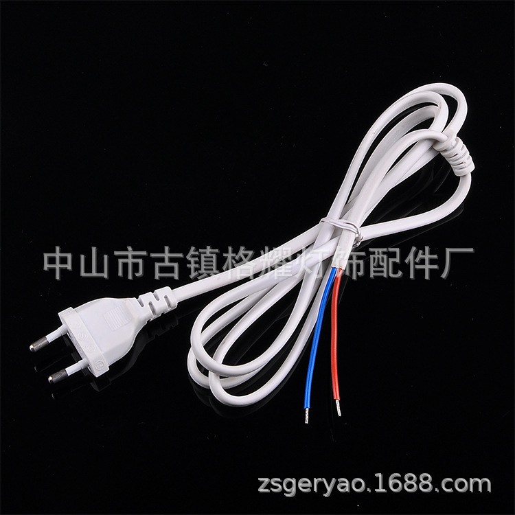 插头线 电线 电源线 带插头的电线 带端子的插头电线