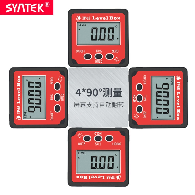 Shengtai core angle measurement number expansion angle high precision 4x90 ° with backlight angle angle IP65 waterproof model