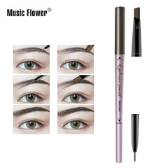 Cross-border cosmetics Music Flower easy to smudge water drop shaped eyebrow cream eyebrow pencil small two-in-one M5021