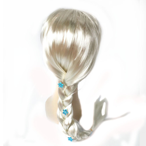 New Frozen wholesale cosplay wig braids direct sale Frozen wig princess braids