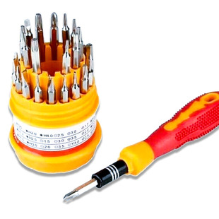 31-in-1 Telecommunications Mobile Phone Disassembly and Repair Tools Watch Screwdriver Factory Selling Multi-Functional Combination Screwdriver Set