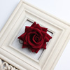 Realistic props lapel pin, handmade, roses, flowered