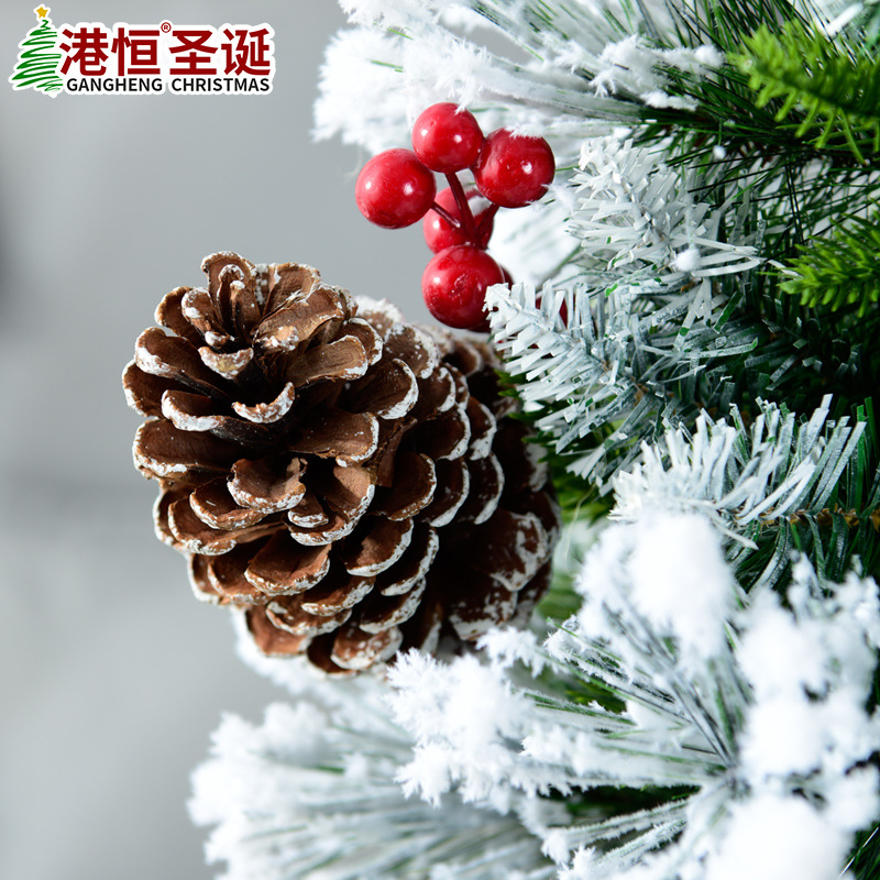 Decoración de Navidad regalo árbol de Navidad 60cm Mini pequeña aguja de pino árbol de Navidad decoración de escritorio del hogar árbol de Navidad