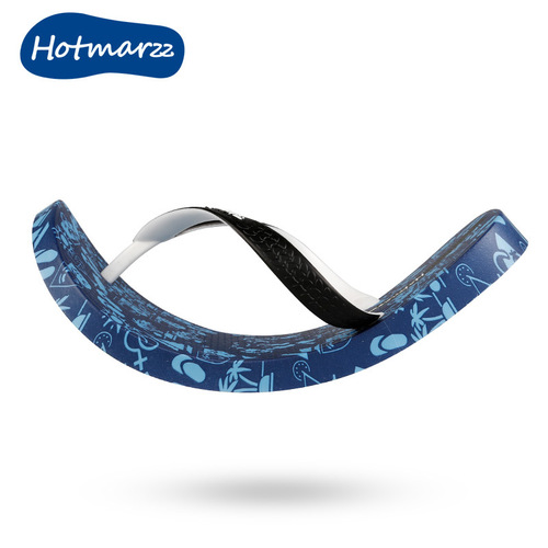Hotmarzz Heima's new summer men's slippers, personalized non-slip beach slippers, flip-flop sandals, trendy