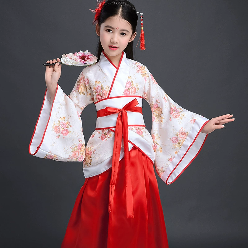 Детский Hanfu, костюм, семейный стиль, детская одежда, для подростков