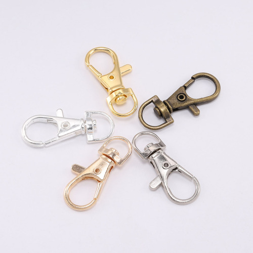 Large lobster buckle diy key ring pendant buckle dog buckle key chain accessories 360 degree luggage hardware buckle buckle