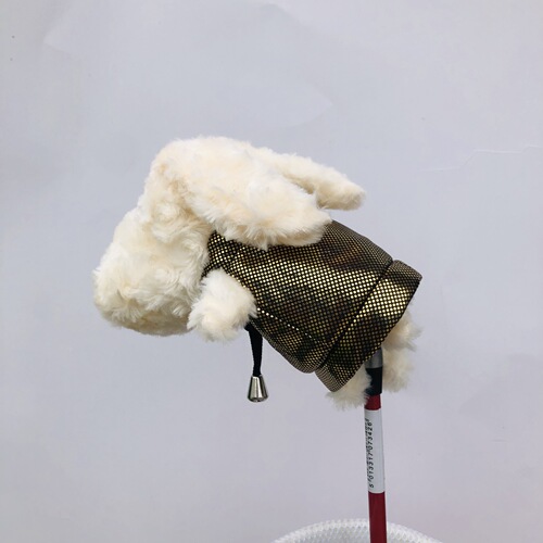 Cross-border hot selling golf club cover animal hat cover 1/3/5 wood club cover factory wholesale can be shipped in one piece