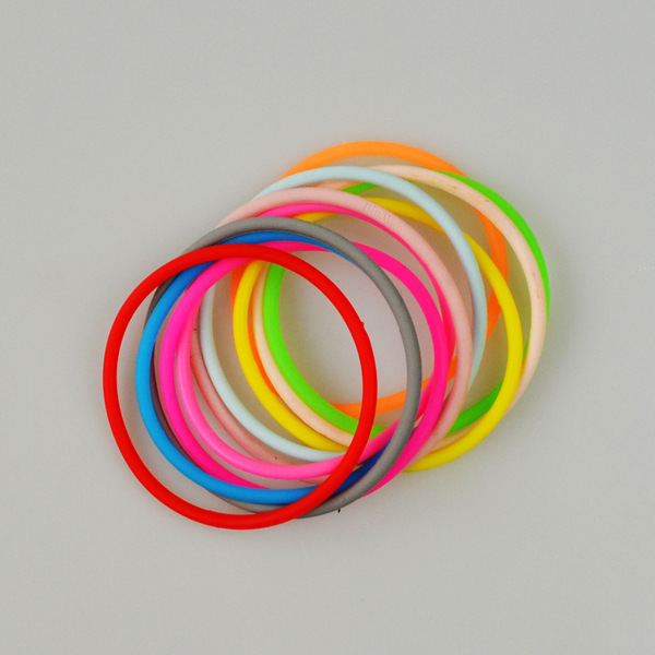 elastic silicone hair rope