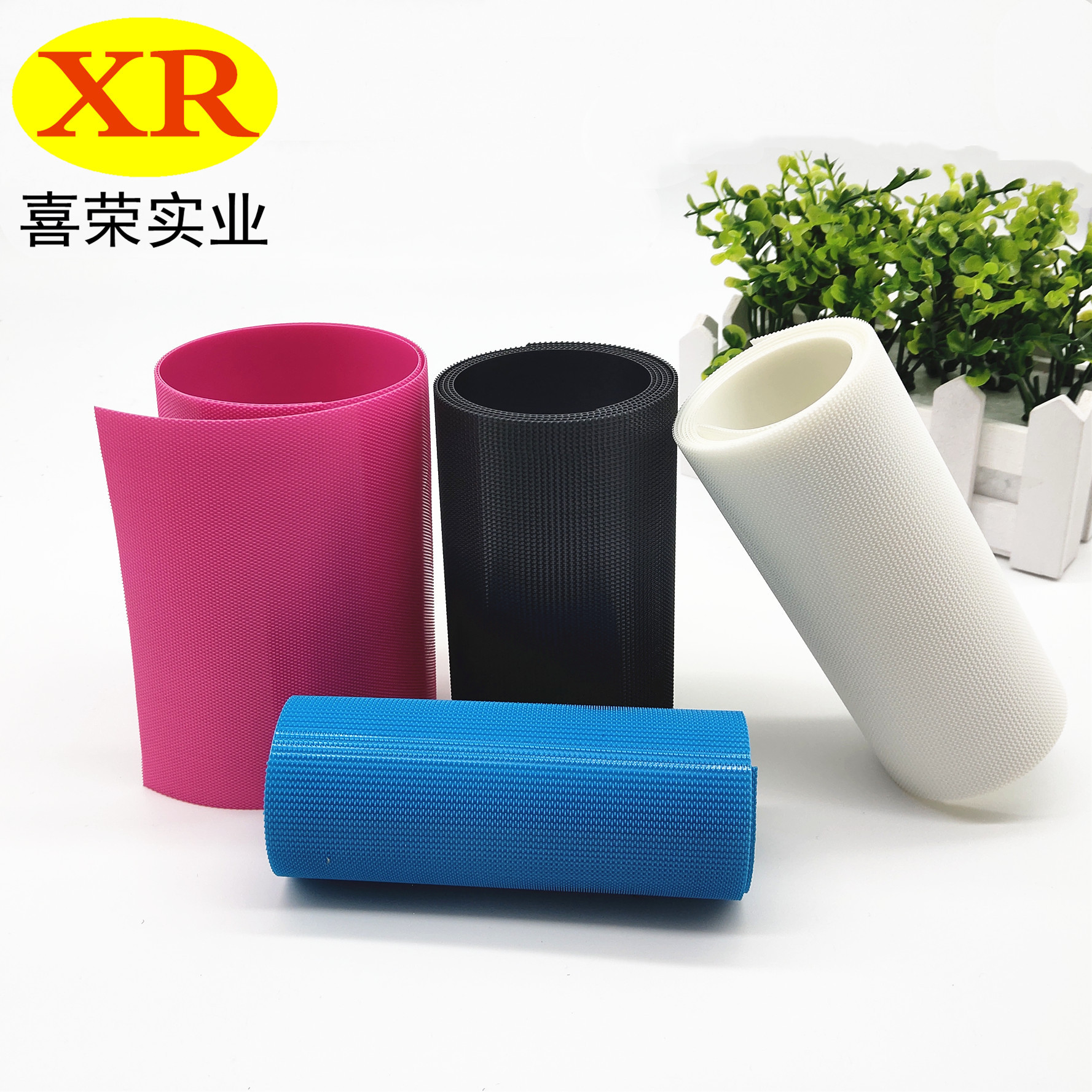 厂家直销射出勾  塑胶魔术贴 公面 刺面魔术贴 粘扣带 子母扣