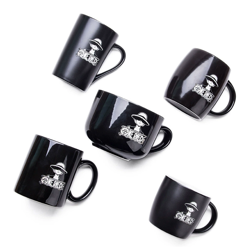 ONE PIECE LUFEI ложка с крышкой, Ceramic большой овсяный кружка-чашка
