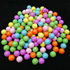 Acrylic plastic solid round beads, factory direct supply