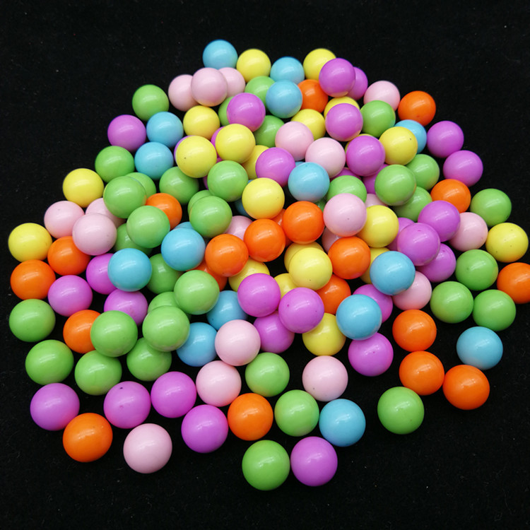 Factory direct supply non-porous round beads acrylic solid color loose beads plastic color beads solid candy color beads Factory direct supply non-porous round beads acrylic solid color loose beads plastic color beads solid candy color beads
