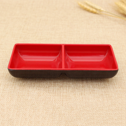 Melamine small dish, vinegar dish, condiment dish, Yiwu daily necessities manufacturer direct sales 1 yuan store supply melamine tableware