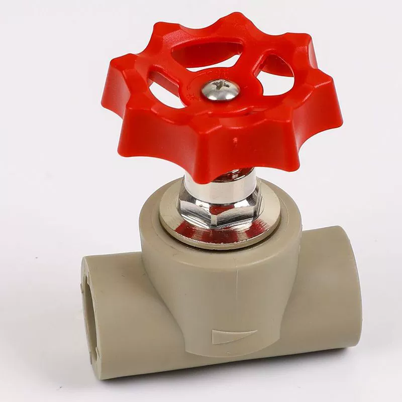 Имитация пластикового клапана PPR dn20-75 стопорный клапан Запорный клапан медный сердечник клапана Запорный клапан PPR