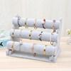 three layers Flannel Bracelet Bracelet holder Watch rack Hairpin Jewelry stores Jewelry jewelry Display rack
