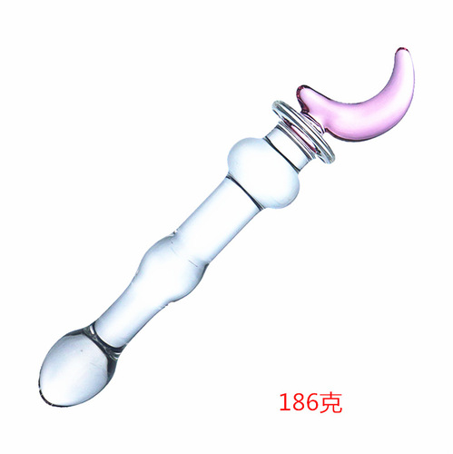 Sex toys, sticks, adult female sex products, glass hearts, cats, crescent moon, five-star penis anal plugs
