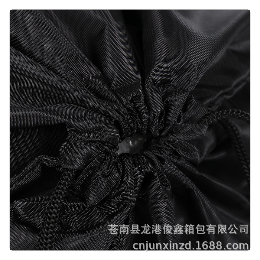 Venta al por mayor bolsa de cordón de poliéster impresa bolsa de almacenamiento a prueba de polvo al aire libre logotipo ajustable bolsa de mochila con cordón impermeable