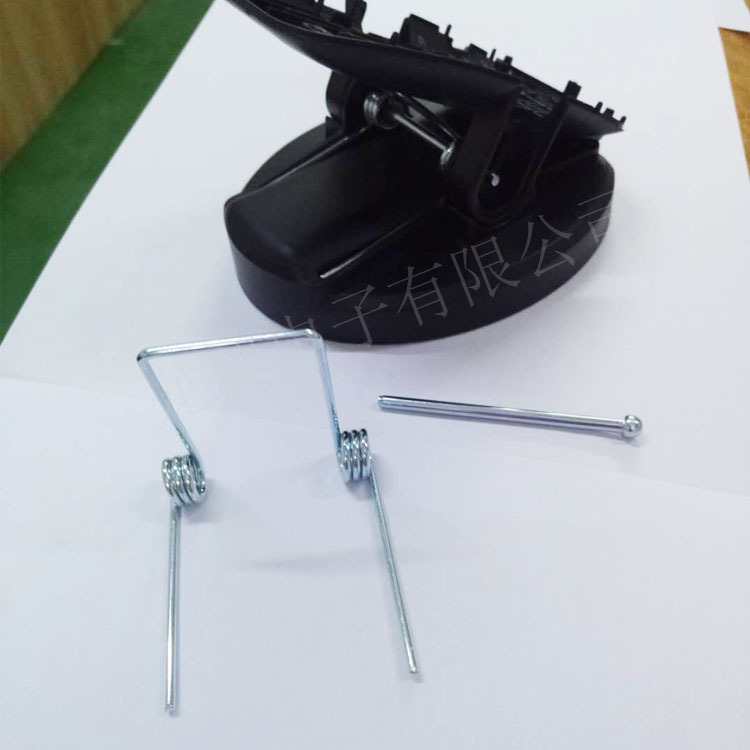 风扇夹子弹簧螺杆螺丝光杆铁轴双扭簧夹子风扇弹簧插销螺钉螺母插