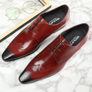 ����˵񻨼��^ƤЬ����Ƥ��Ӣ��ϵ�����b�̄յ±�ЬDress Shoes