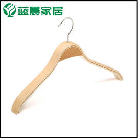 层积衣架木质衣挂时尚家居衣架批发家居衣夹镀铬钩外贸跨境供货源