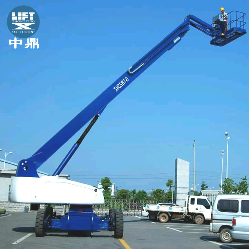 直臂式升降机高空作业平台 高端现货42米自行走升降平台 升降机