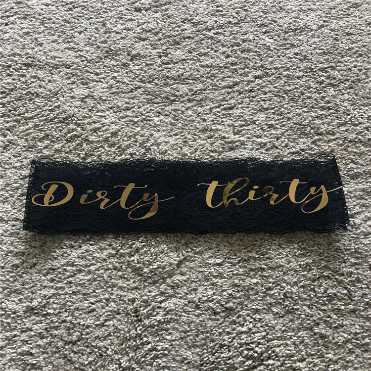 Nuevo negro cinturón de etiqueta de encaje de una sola capa de oro sucio treinta láser papel fuente correa de hombro