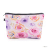 Plant lamp, small clutch bag, waterproof storage system for traveling, handheld cosmetic bag, flowered