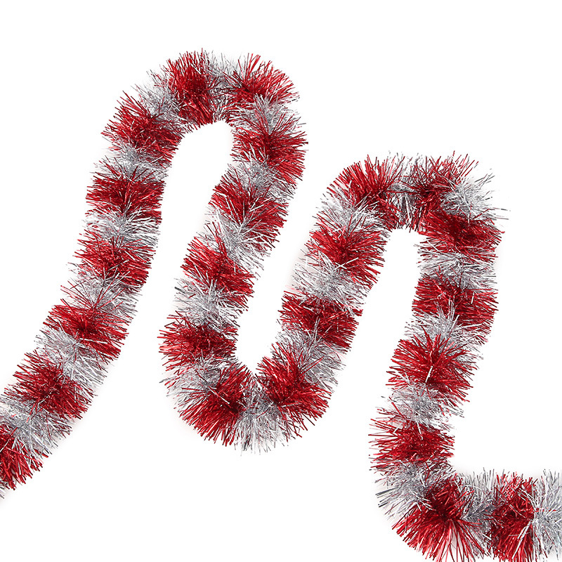 Barra de colores navideños, barra de flores de lana, decoración de ambiente de jardín de infantes escolar, accesorios de fiesta, decoración de árboles de Navidad, personalización