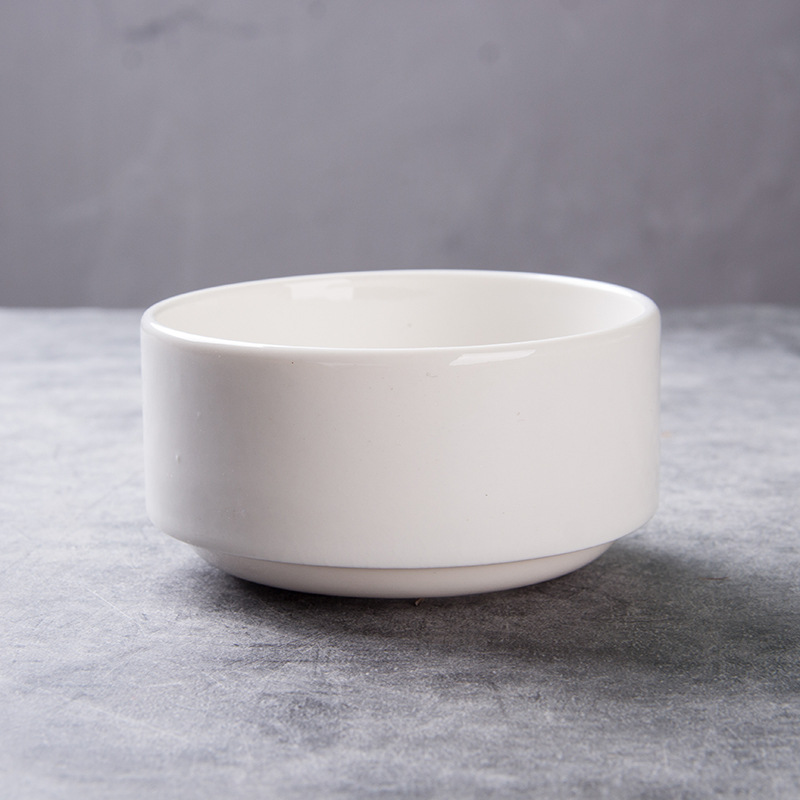 Cuenco de cerámica Cuenco de sopa occidental Borscht Taza de sopa logotipo personalizado