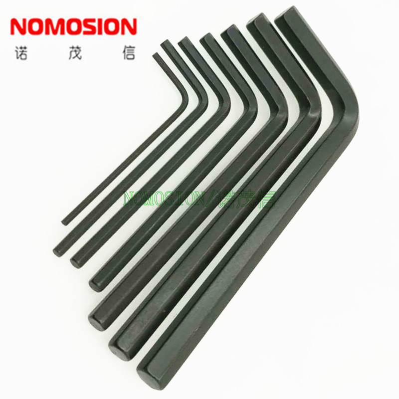 厂家直销加硬内六角扳手0.9 1.27 1.3 1.5 2 2.5 3 4 5 6 8 10