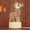 Creative LED night light, atmospheric table lamp, moon, 3D, Birthday gift