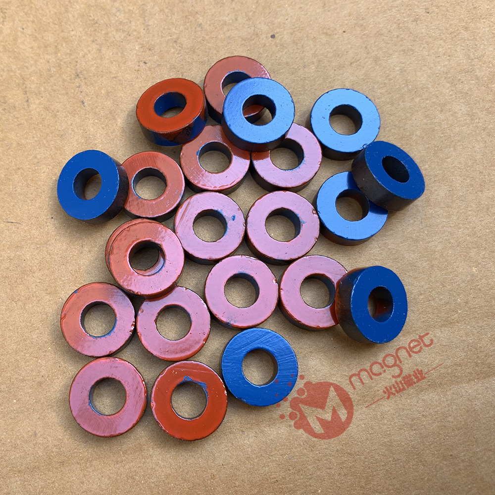环形喷漆磁铁、 D16*7*5mm 教学实验磁铁、学生实验磁铁